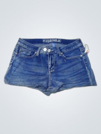 Hydraulic Denim Shorts
