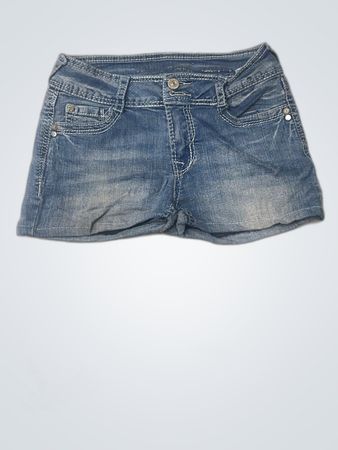 Wallflower Denim Mini Shorts