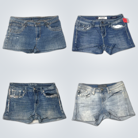 Y2K Denim Shorts Bundle
