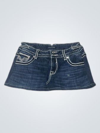 Vigoss Denim Mini Skirt