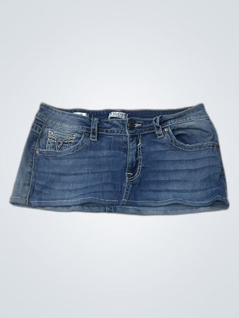 Vigoss Denim Mini Skirt
