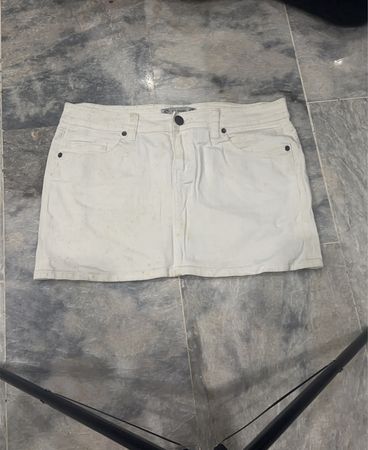 SO Jeans White Denim Shorts