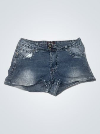 Angels Denim Mini Shorts