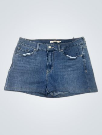 Levi's High-Waisted Denim Shorts
