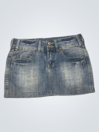 Amisu Denim Mini Skirt