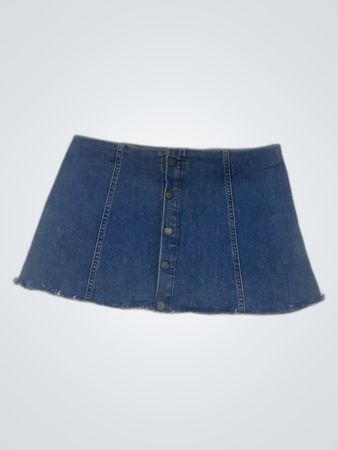 Denim Mini Skirt