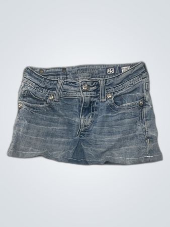 True Religion Denim Mini Skirt
