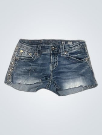 Miss Me Embellished Denim Shorts