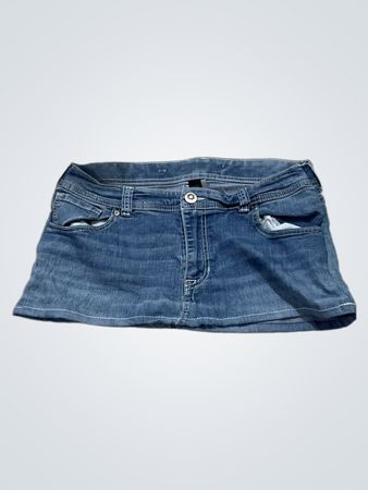 Blue Denim Skirt