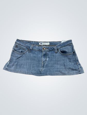 Blue Denim Skirt