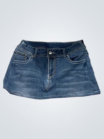 Blue Denim Skirt