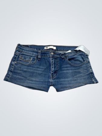 Blue Denim Shorts