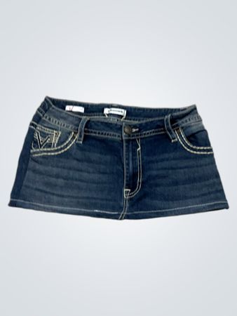 Vigoss Denim Mini Skirt