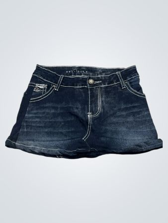 Boutique + Denim Skirt