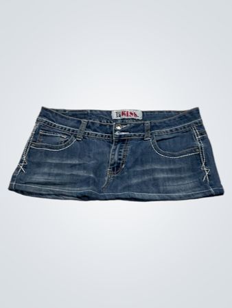 1st Kiss Denim Skirt