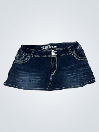 Wallflower Denim Skirt