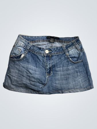 Southpole Denim Mini Skirt