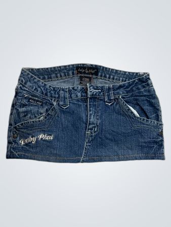 Baby Phat Denim Mini Skirt