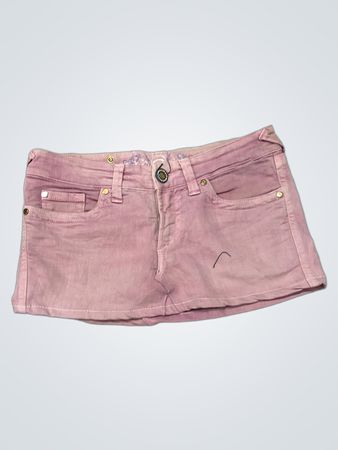 SOS Studio Pink Denim Skirt