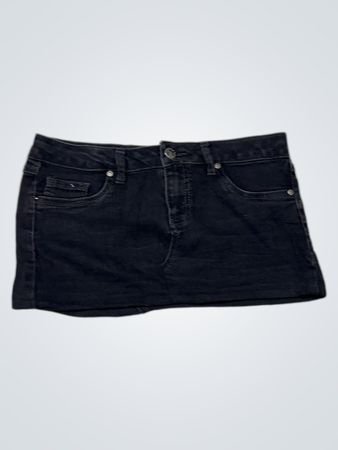 d.jeans New York Black Denim Skirt