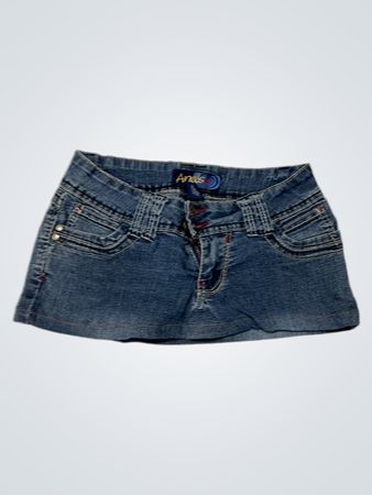Angels Denim Mini Skirt