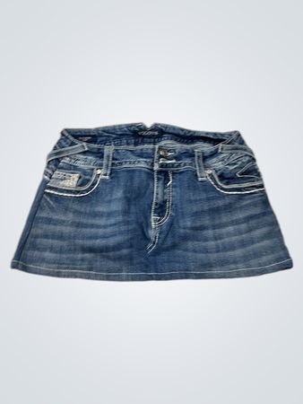 Vigoss Denim Mini Skirt