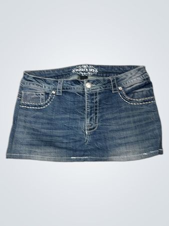 Paisley Sky Denim Skirt