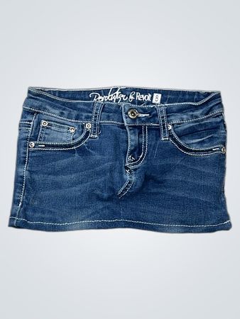 Rebelution & Revolt Blue Denim Skirt
