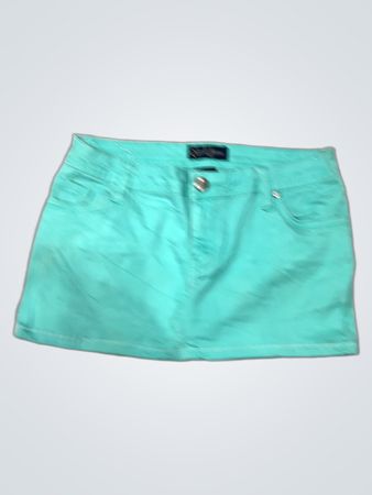 Earl Jean Mini Skirt