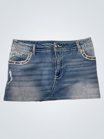 Limited Too Girls 20W Denim Skirt