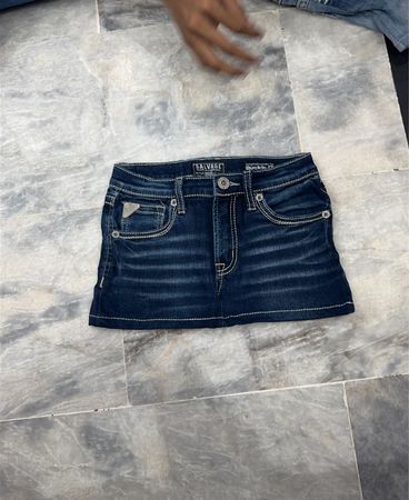 Salvage Supply Company Denim Skirt