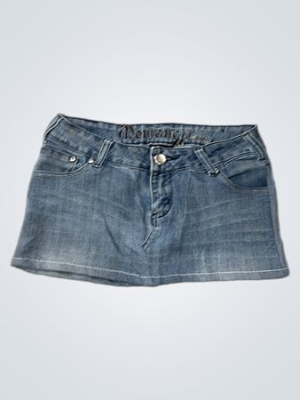 MONTANA JEANS Denim Mini Skirt