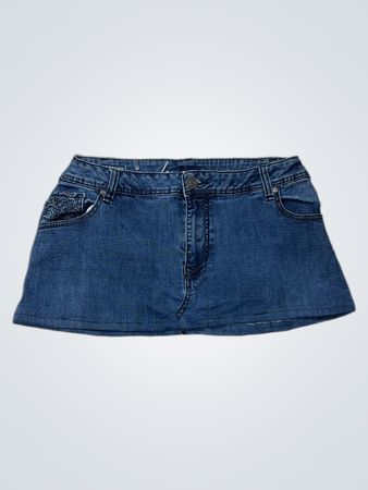 Lane Bryant Genius Fit Denim Skirt