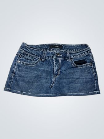Nine West Denim Mini Skirt