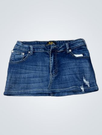 Dkin Women's Denim Mini Skirt