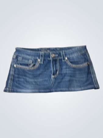 SEVEN7 Denim Mini Skirt
