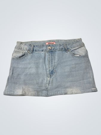 True Rock Denim Skirt