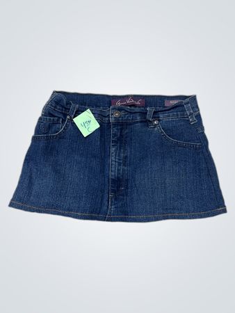 Gloria Vanderbilt Denim Minirock