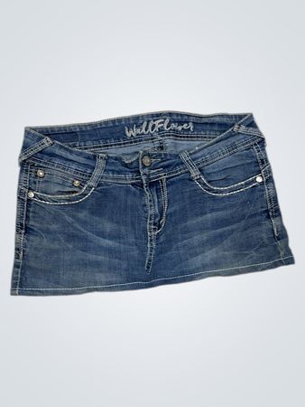 WallFlower Denim Minirock