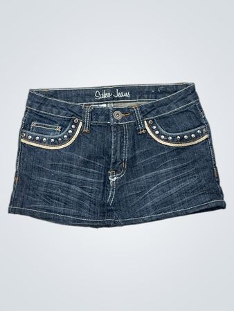 Suko Jeans Denim Mini Skirt