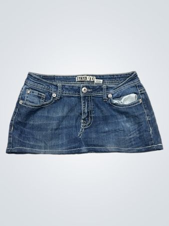 ZANADI Damen Denim Minirock