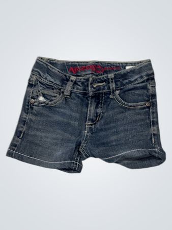 Arizona Jeans Denim Shorts with Heart Embellishment