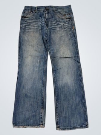 Jean en denim bleu