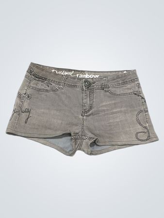 Desigual Rainbow Denim Shorts