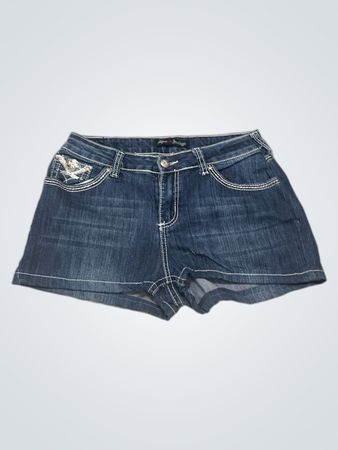 Love Indigo Denim-Shorts