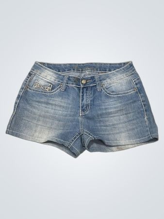 Diamond-Jeansshorts
