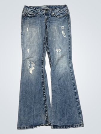 Aeropostale Hailey Skinny Flare Jeans