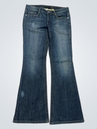 Elie Tahari Damen Flared-Jeans
