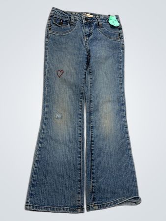Karen Scott Stretch-Jeans mit Herzdetail