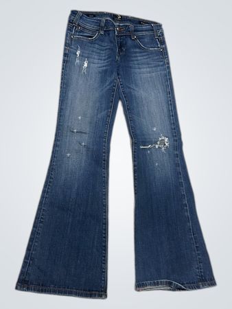 Vigoss Damen Schlagjeans